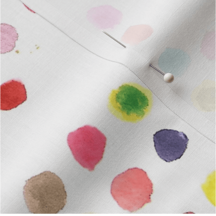 Colourful Dots Design - Suki McMaster Fabric Collection Melbourne Design 