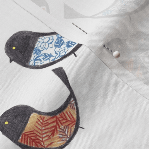 Bird Design - Suki McMaster Fabric Collection  Melbourne Design