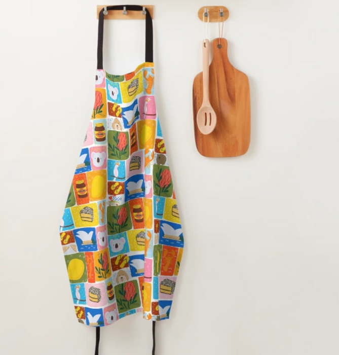 Adult Apron - Aussie Icons by Suki McMaster