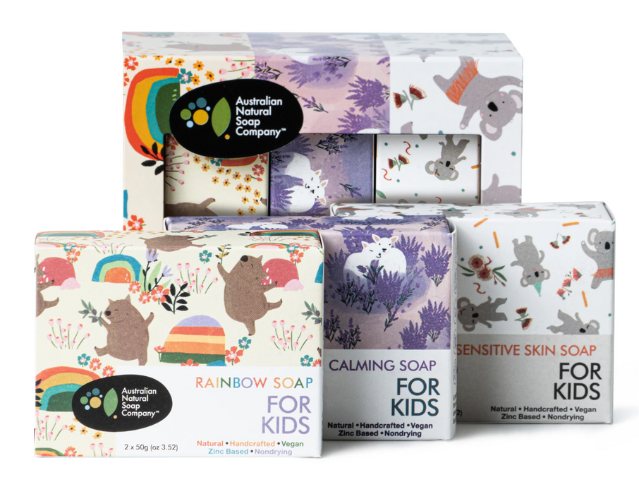 Kids Gift Pack Soap by Australian Natural Soap Company x Suki McMaster