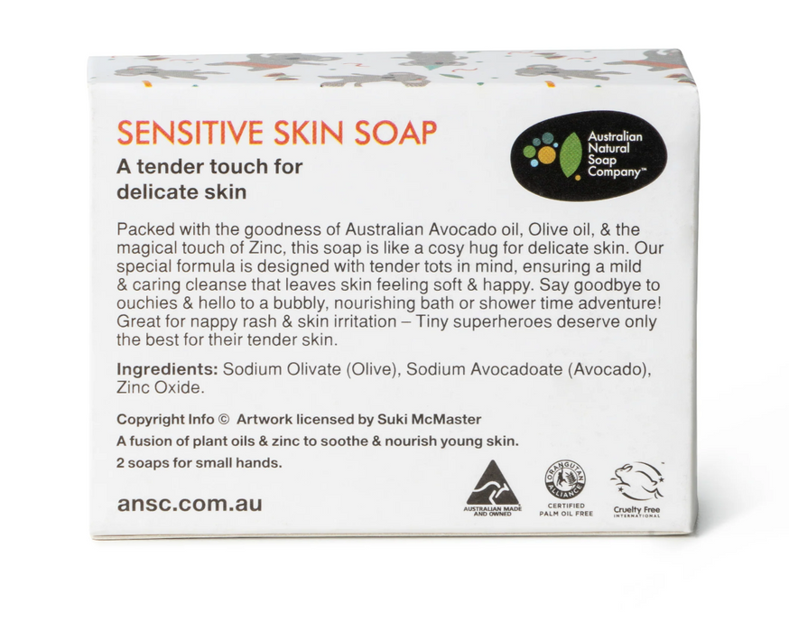 Sensitive Skin Soap for Kids by Australian Natural Soap Company x Suki McMaster