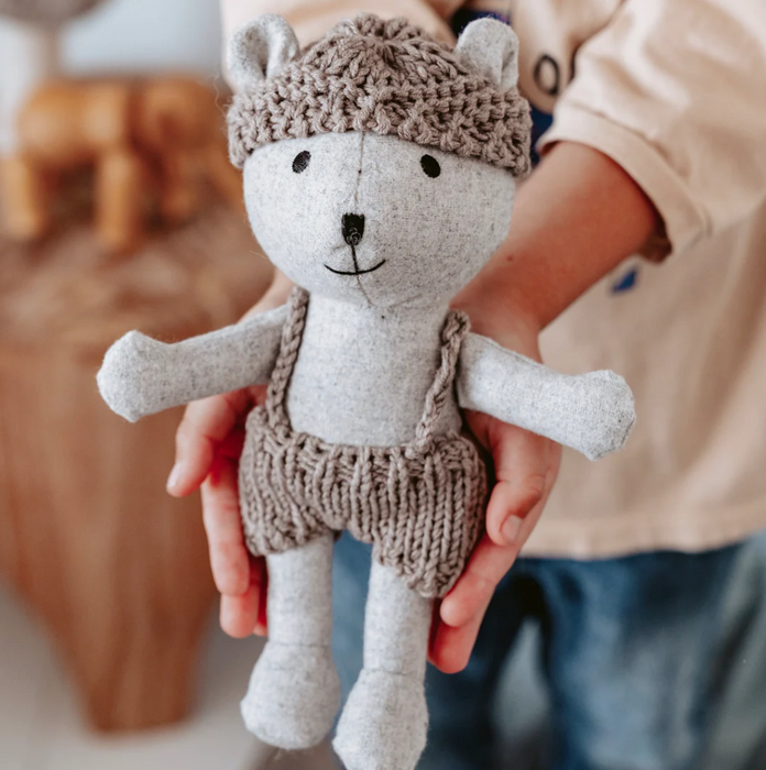Soft Toy - George Bear by And The Little Dog Laughed