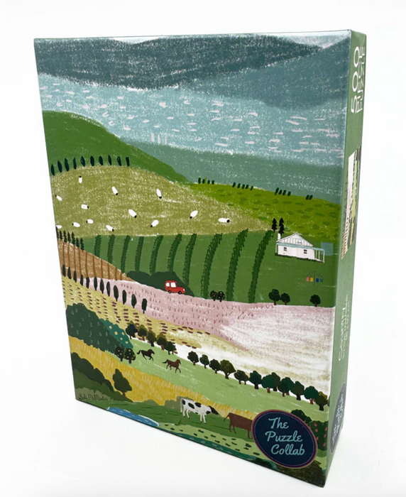 Country — Jigsaw Puzzle 500 pieces | Art by Suki McMaster × The Puzzle Collab