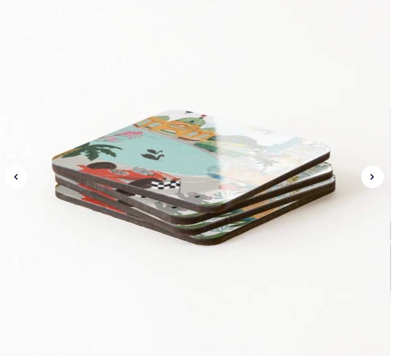 Melbourne Grand Prix Coaster by Suki McMaster