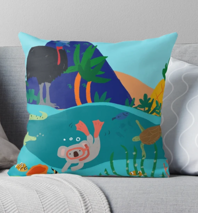 Cushion Cover - Queensland by Suki McMaster
