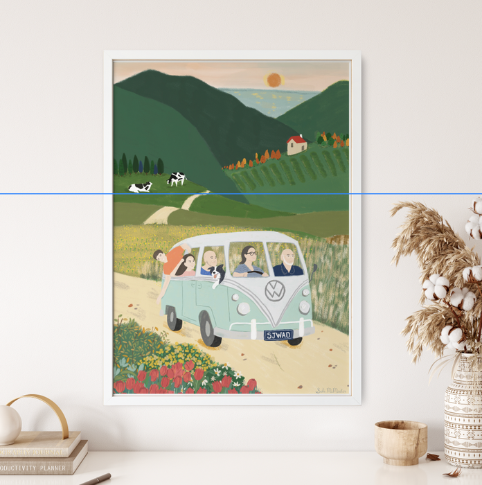 Commission Art Print (A2 Framed) - by Suki McMaster