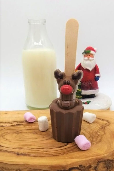 Milk Chocolate Kids Rudolph Spoonz