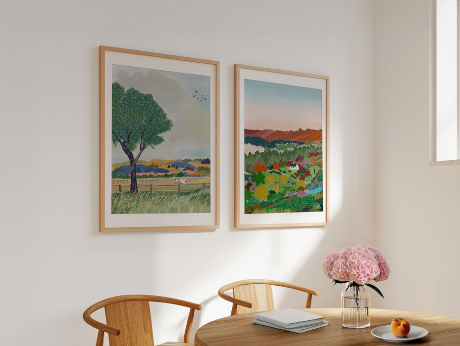 Australian Landscape Wall Art Print - Flynn by Suki McMaster