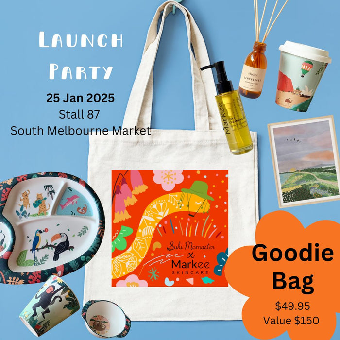 Exclusive Launch Party Goodie Bag