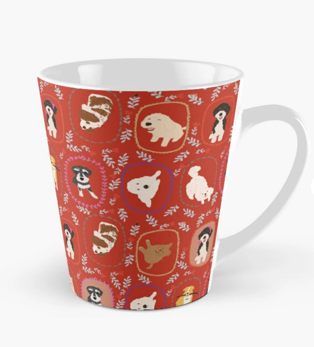 Ceramic Mug -  My Dog Is My Valentine by Suki McMaster