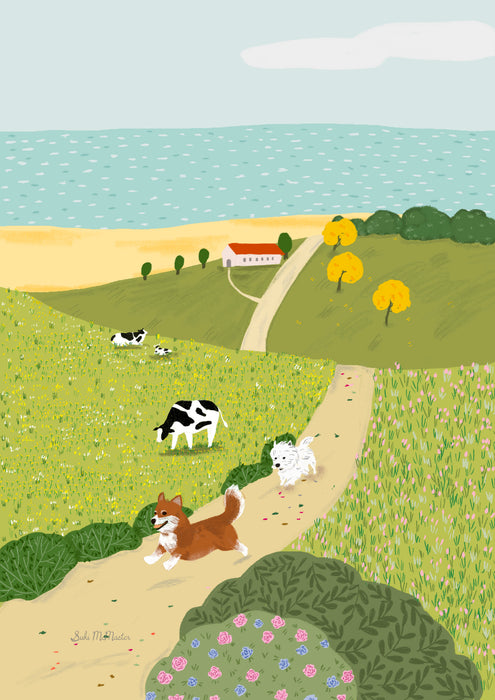 Commission Art Print (A2 Framed) - by Suki McMaster