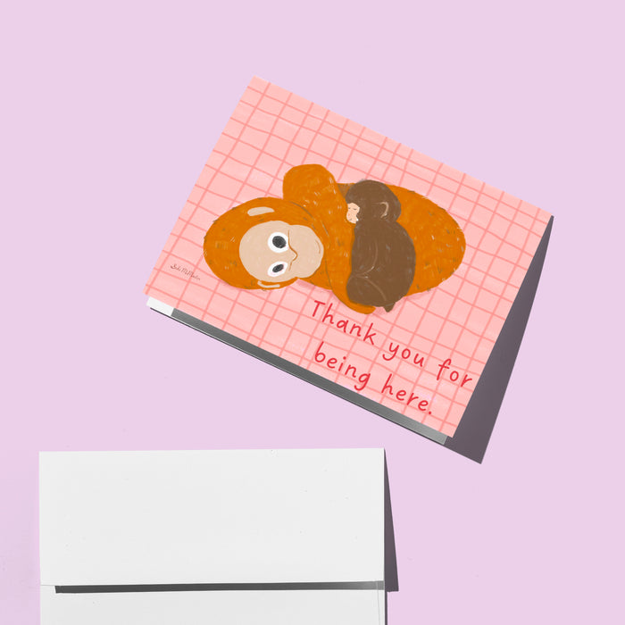 Punchi Monkey Mother's Day Card – A Story of Comfort & Love by Suki McMaster