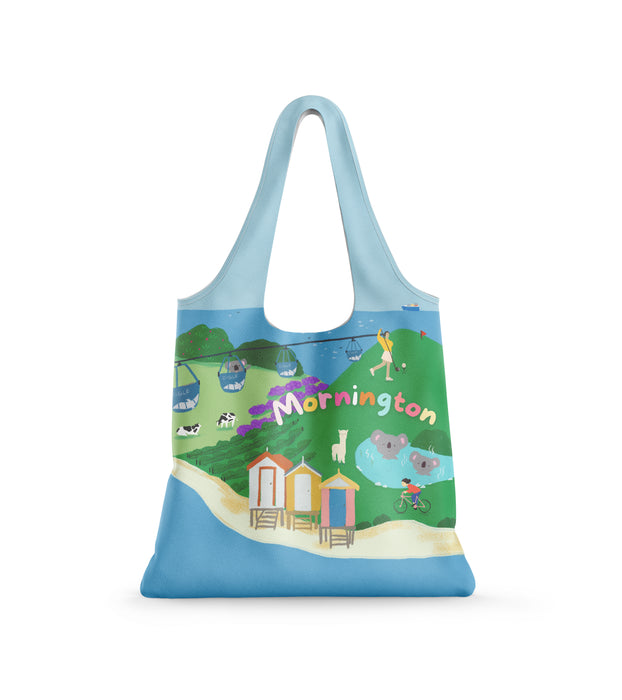 Reusable Shopping Bag - Mornington Peninsula by Suki McMaster