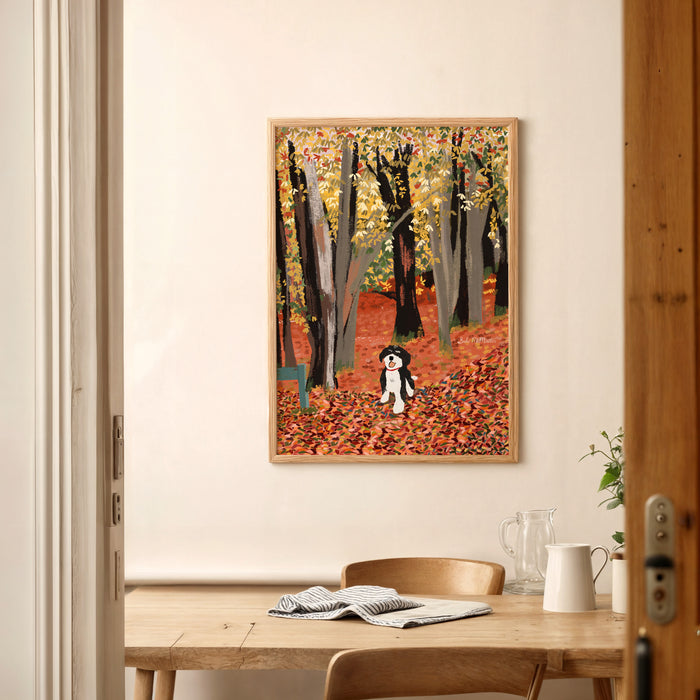Australian Landscape Wall Art Print - Carlton Gardens by Suki McMaster