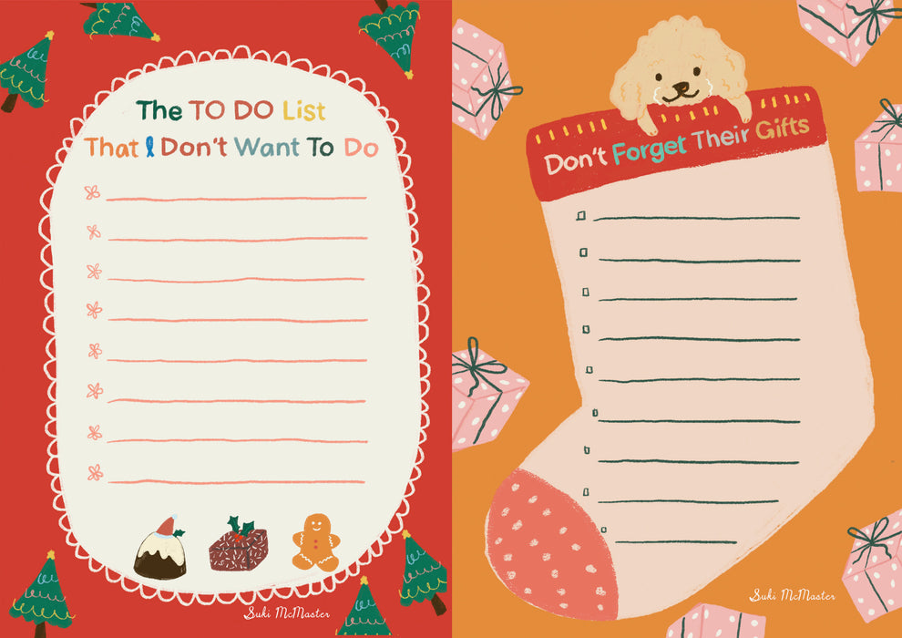 Free Download Christmas Shopping List by Suki McMaster