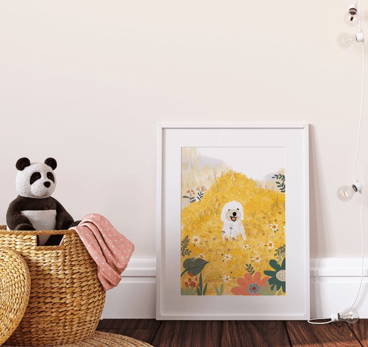 Wall Art Print - Oodles of Melbourne Daisy by Suki McMaster