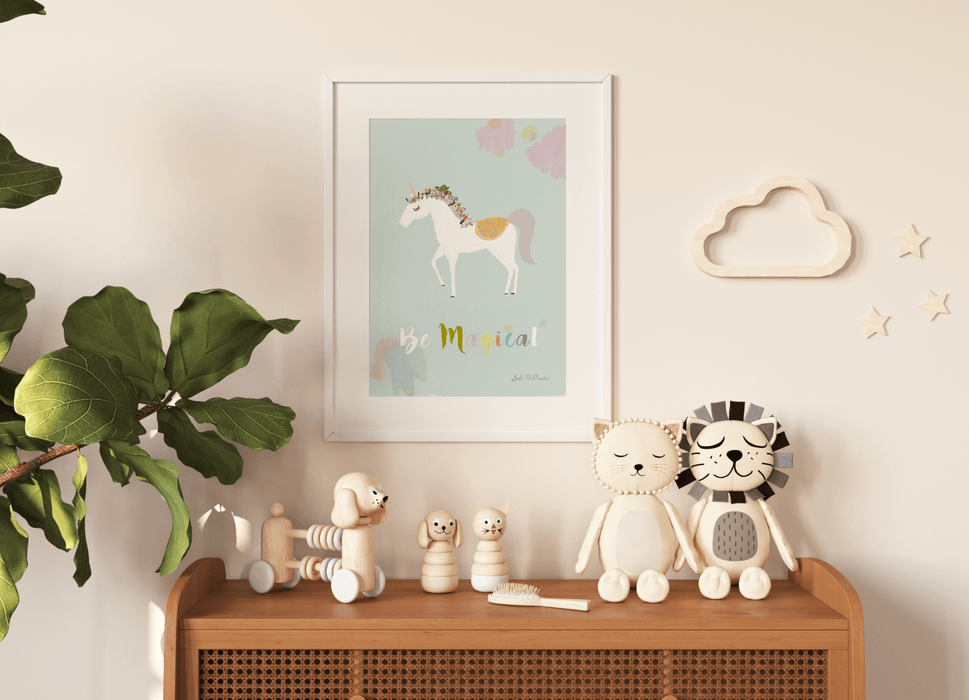 Suki McMaster  | Wall Print - Unicorn