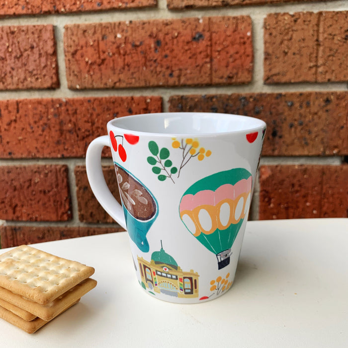Ceramic Mug - The Melbourne Icons by Suki McMaster
