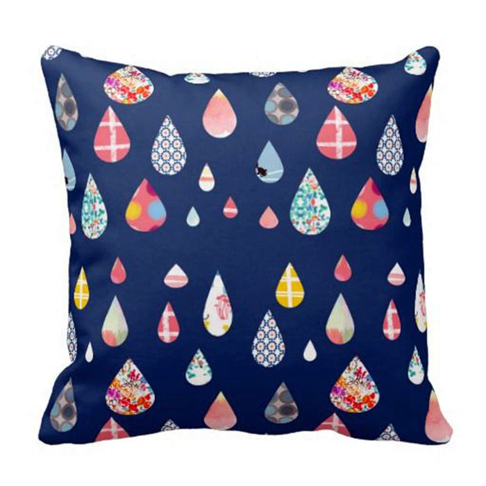 Suki McMaster Cushion cover - Rain drops Pattern