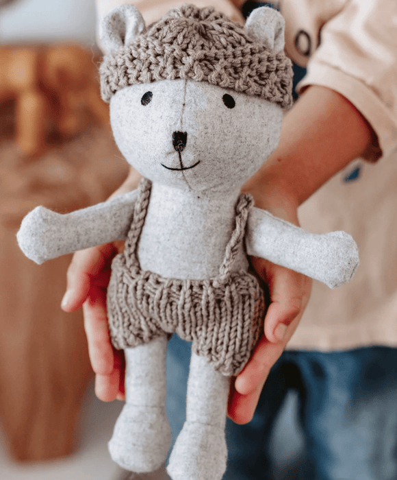 Soft Toy - George Bear by And The Little Dog Laughed