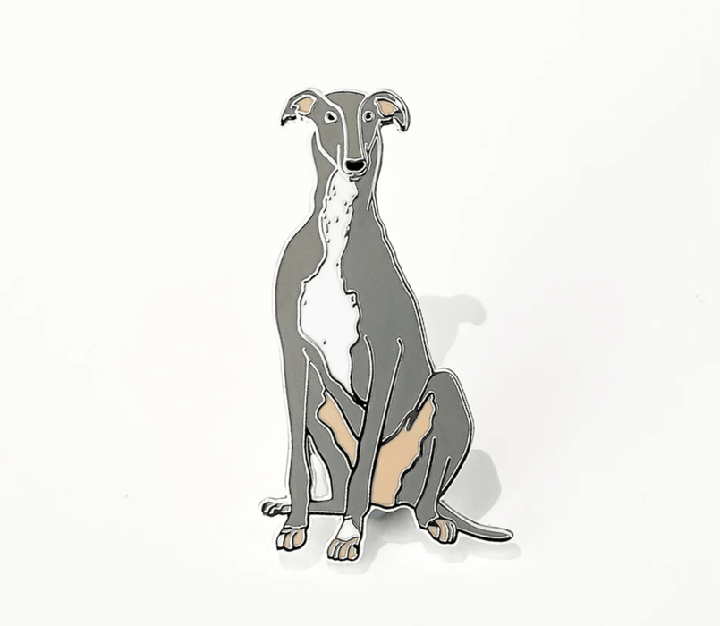 Pin - Greyhound by Red Parka