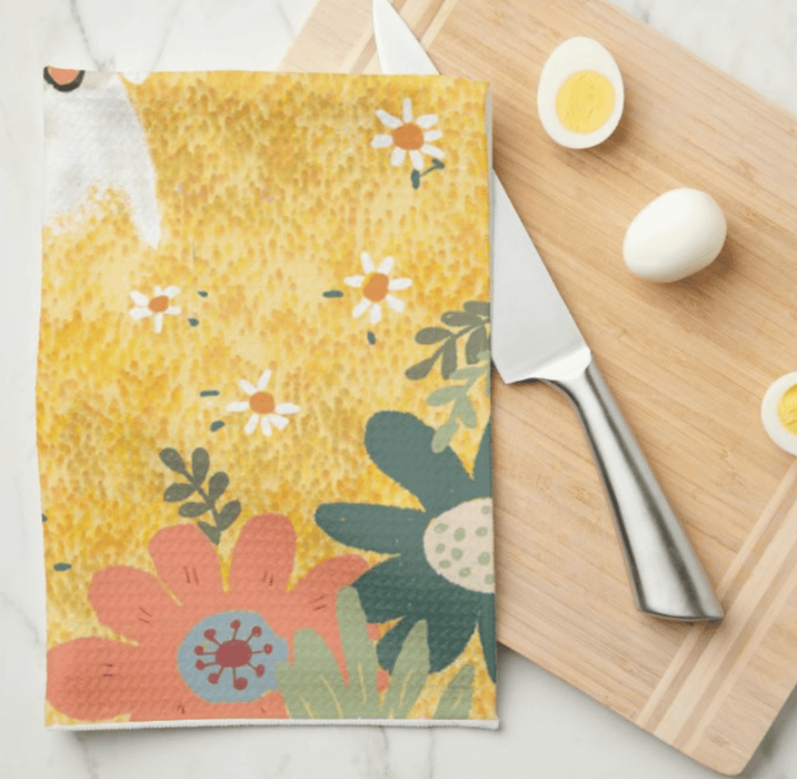 Kitchen Tea Towel - Daisy by Suki McMaster