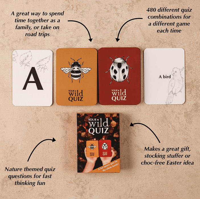 Your Wild Books - Your Wild Quiz card game
