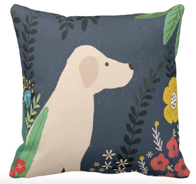 Cushion Cover - Guide Dog by Suki McMaster