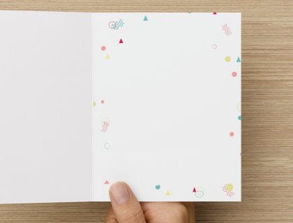 Blank Card - Birthday Bunny by Suki McMaster