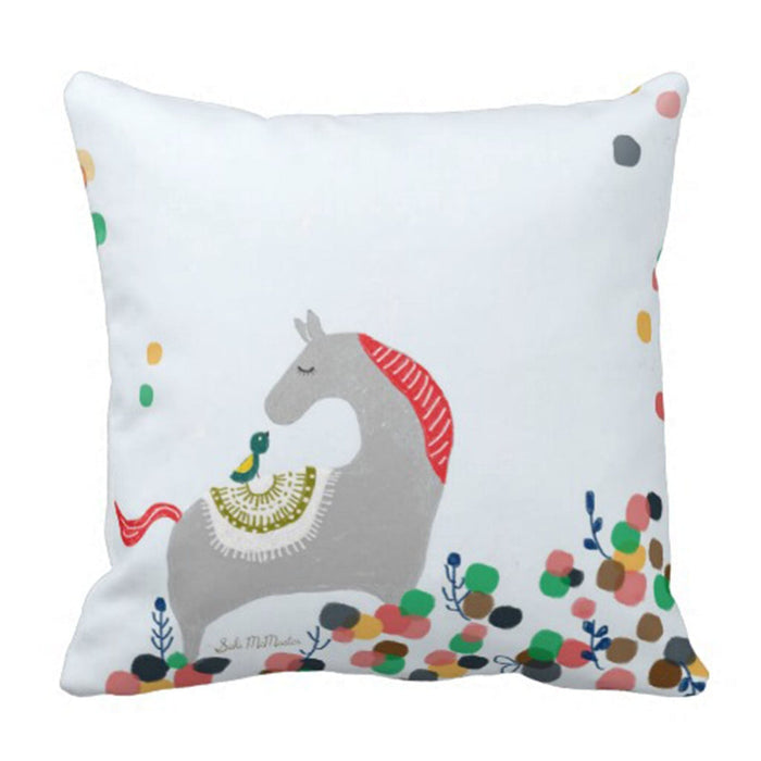 Cushion Cover - Horse by Suki McMaster