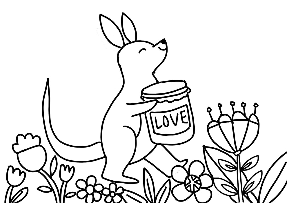 Suki McMaster Personalised Mother's Day Tote Bag Colouring In - Free Download